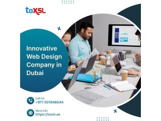 Elevate Your Online Presence: Leading Web Design Company in Dubai | ToXSL Technologies