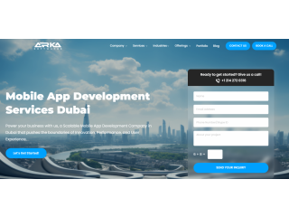 Best Mobile App Development Company in Dubai: Arka Softwares