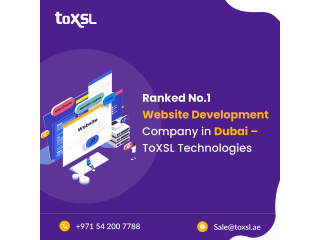 Superior Web Design Company in Dubai | ToXSL Technologies