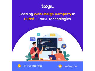 Game-changer Web Design Company Dubai | ToXSL Tecnologies