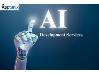 Innovating Manufacturing with AI Development Services by Apptunix