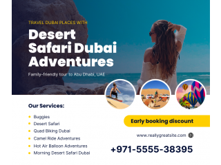 Experience the Hot Air Balloon Adventures in Dubai / +971555538395