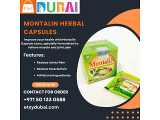 Montalin Herbal Capsules Price In UAE | Herbal and Natural | +971 50 133 0588