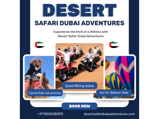 Red Sands Desert Safari Dubai: An Unforgettable Adventure in the Crimson Dunes / 0555538395