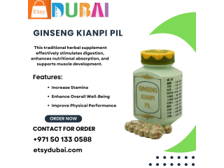 Ginseng Kianpi Pil Price In UAE | Herbal Ingredients | +971 50 133 0588