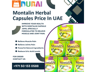 Montalin Herbal Capsules Price In UAE | +971 50 133 0558