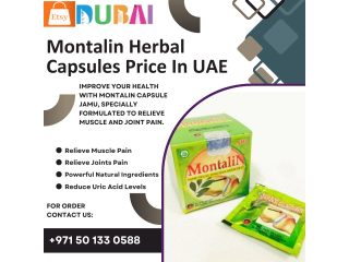 Montalin Herbal Capsules Price In UAE | +971 50 133 0558