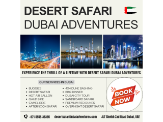 Hot Air Balloon Adventures Dubai / +971555538395