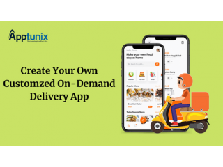 Best On Demand Delivery App Development Company | Apptunix