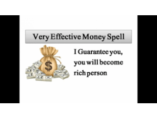 Money spells to make you rich and achieve financial freedom