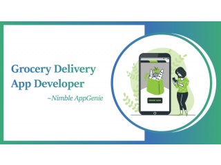 Grocery delivery app developer- Nimble AppGenie