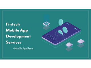 Fintech mobile app development services- Nimble AppGenie