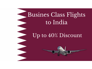 Business Class Tickets to India