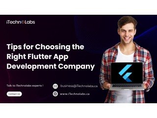 Tips for Choosing the Right Flutter App Development Company