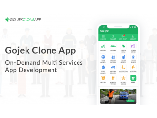 Gojek Clone App : On-Demand Multi Services App Development