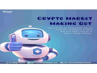 Crypto market making bot development