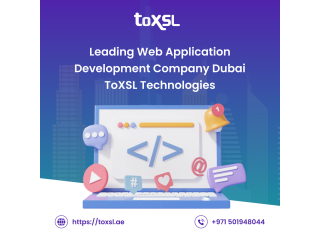 Leading Web Application Development Company- ToXSL Technologies