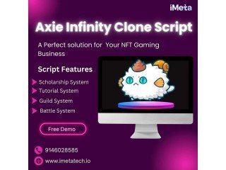 Unlock Play-to-Earn Magic with iMeta's Axie Infinity Clone Script