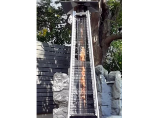 Outdoor Gas heater Pyramid Shape Powder Coated