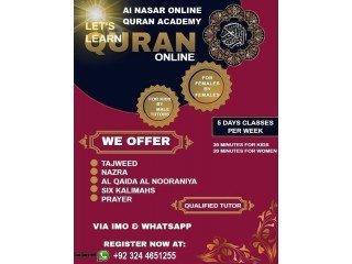 Al Nasar Online Quran Academy UAE +923244651255