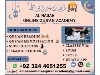 Al Nasar Online Quran Academy UAE +923244651255