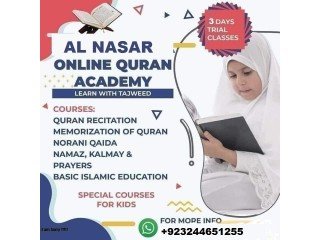 Al Nasar Online Quran Academy UAE +923244651255