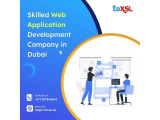 Best Web App Development Company Dubai | ToXSL Technologies