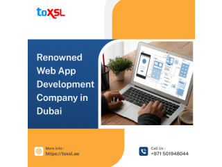 Elevate Your Online Presence with Expert Web App Development Company in Dubai | ToXSL Technologies