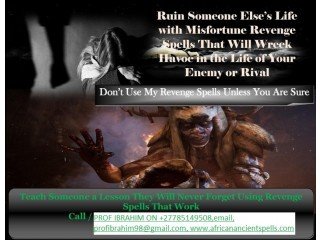 Powerful Revenge Spells Against Enemies +27785149508