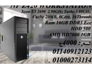 HP Z420 E5-2690, 20M_Cache, 16 Threads