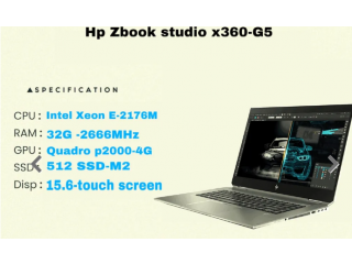 HP Zbook studio x360 G5